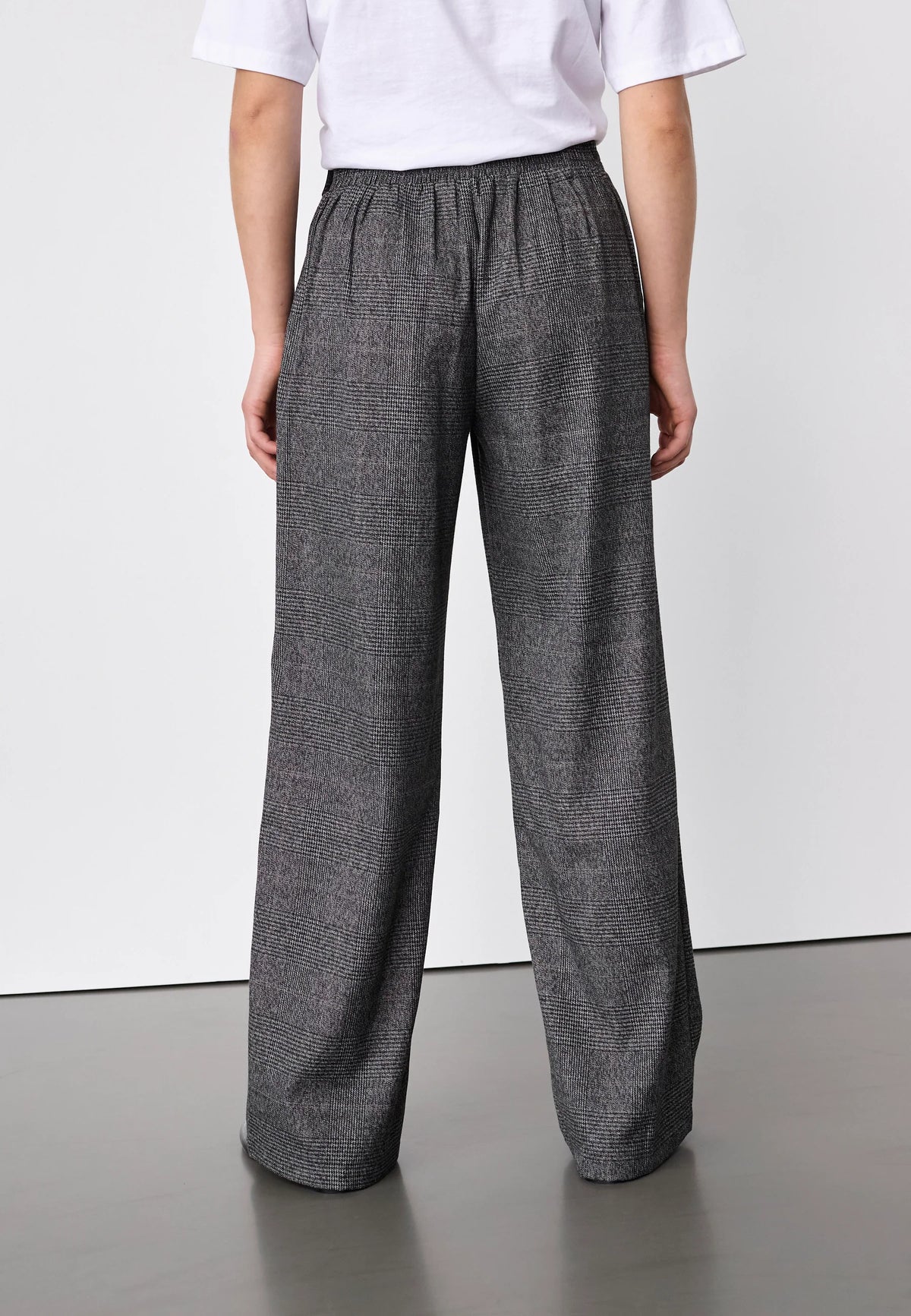 SISTERS POINT PANTS VIKSA-PA2 GREY CHECK