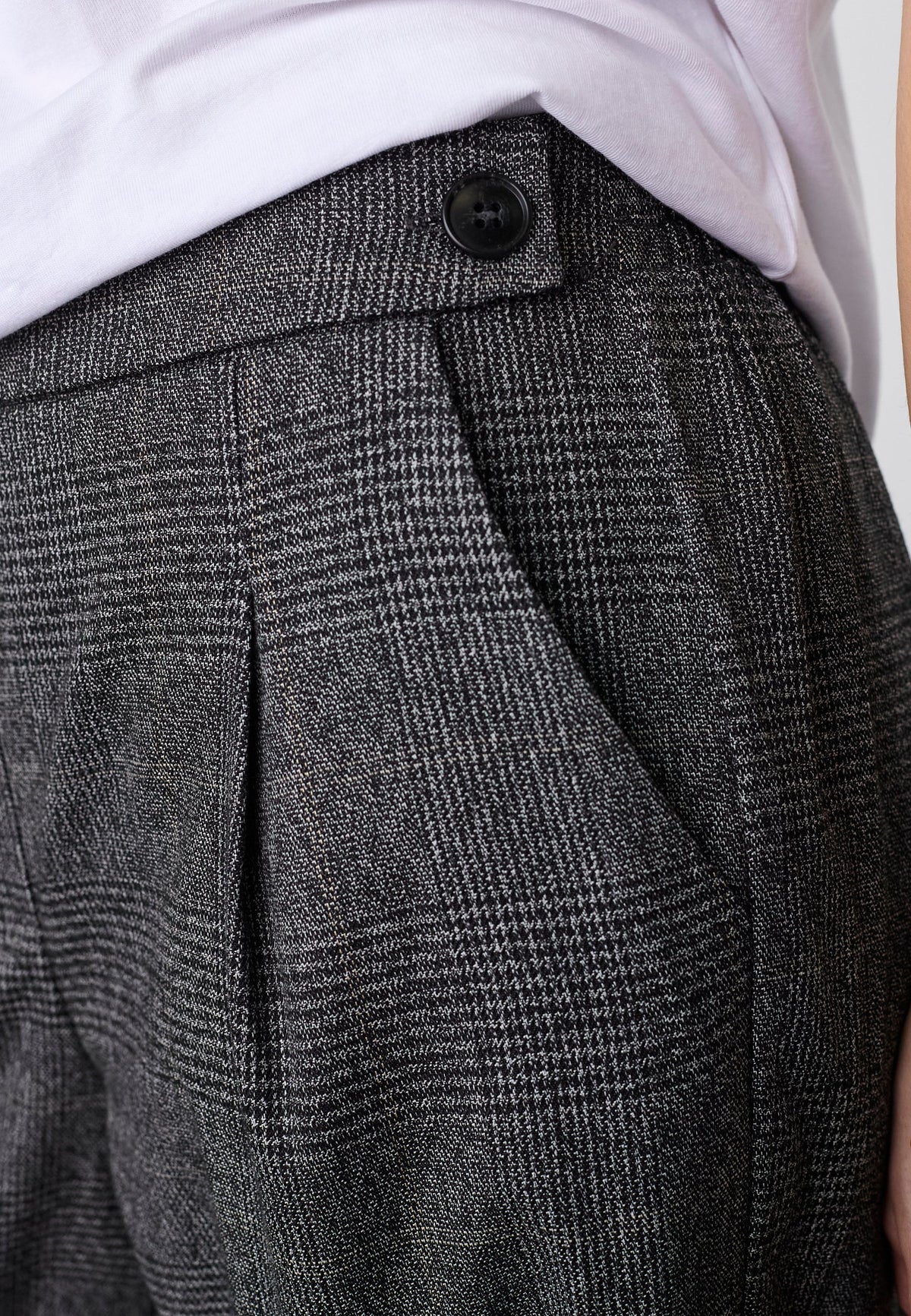 SISTERS POINT PANTS VIKSA-PA2 GREY CHECK