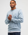 BUTCHER OF BLUE PULLOVER CLIFDEN CO CREW SHARK BLUE