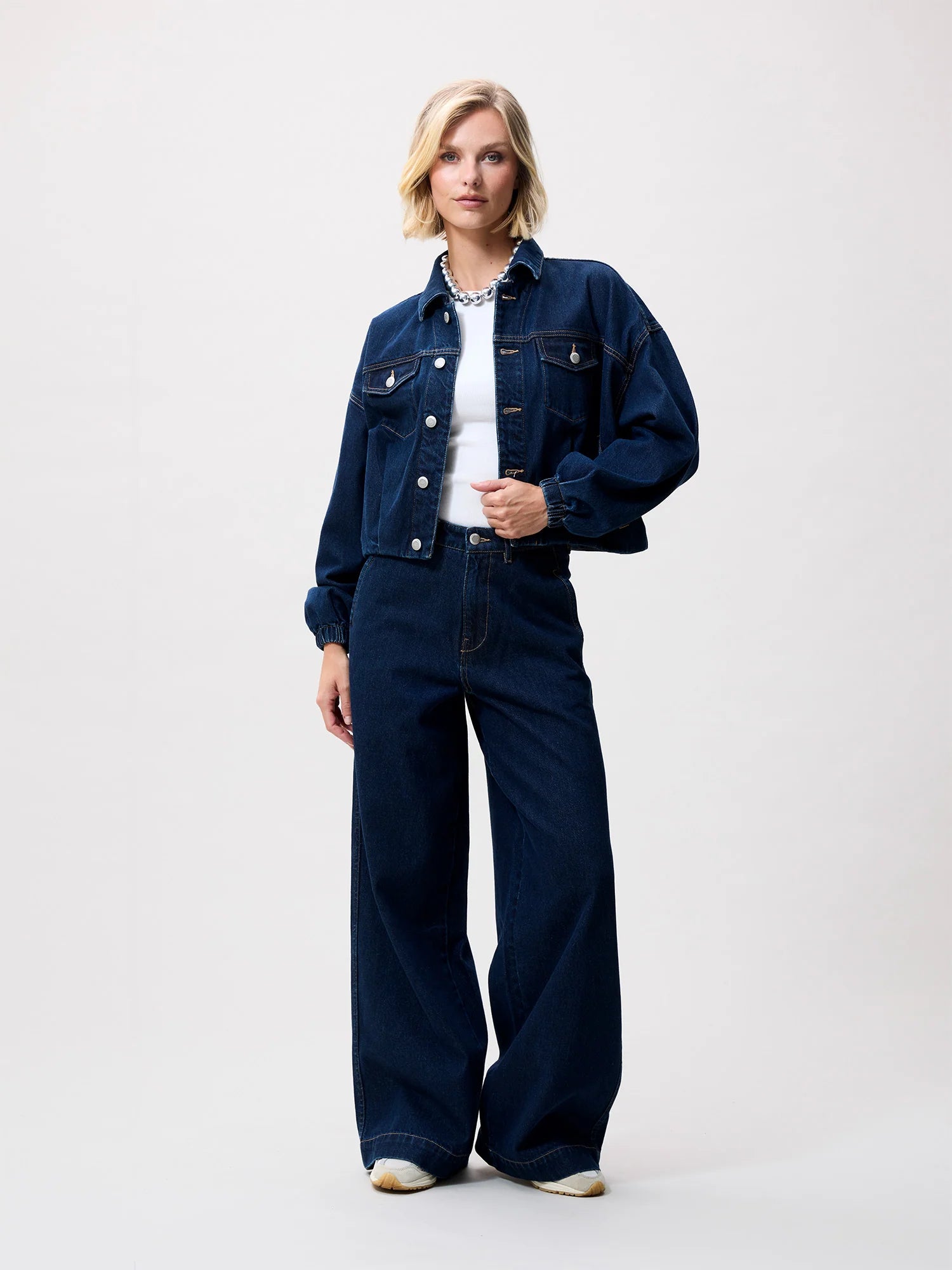 CATWALK JUNKIE JEANS WIDE LEG DARK BLUE