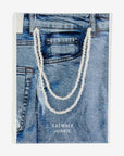 CATWALK JUNKIE ACCESSOIRES BEADED CORD OFF WHITE