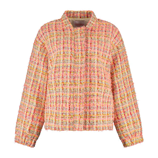 STUDIO AMAYA BOMBER FLEUR MULTI PRINT