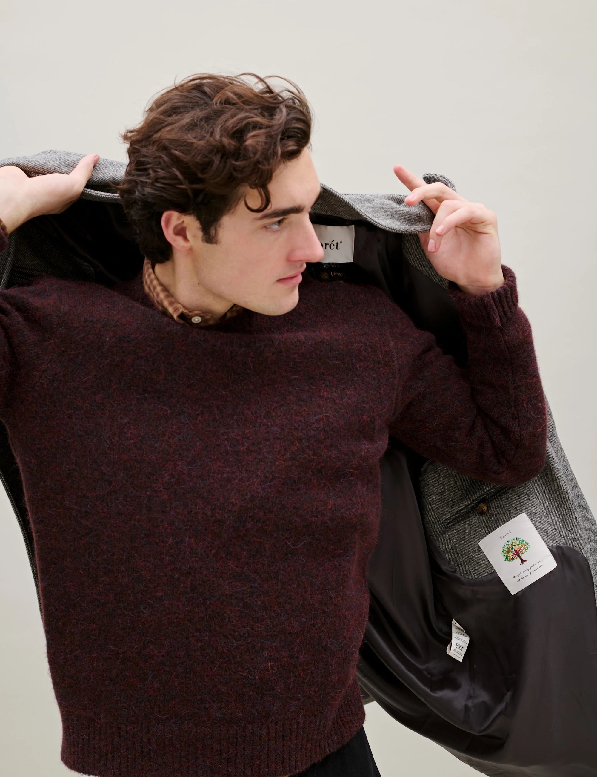 FORÉT PULLOVER ALPINE KNIT MOLE