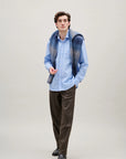 FORÉT PANTS CLAY WOOL BROWN