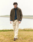 FORÉT OVERSHIRT BERRY DENIM BROWN DENIM