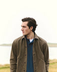 FORÉT OVERSHIRT BERRY DENIM BROWN DENIM