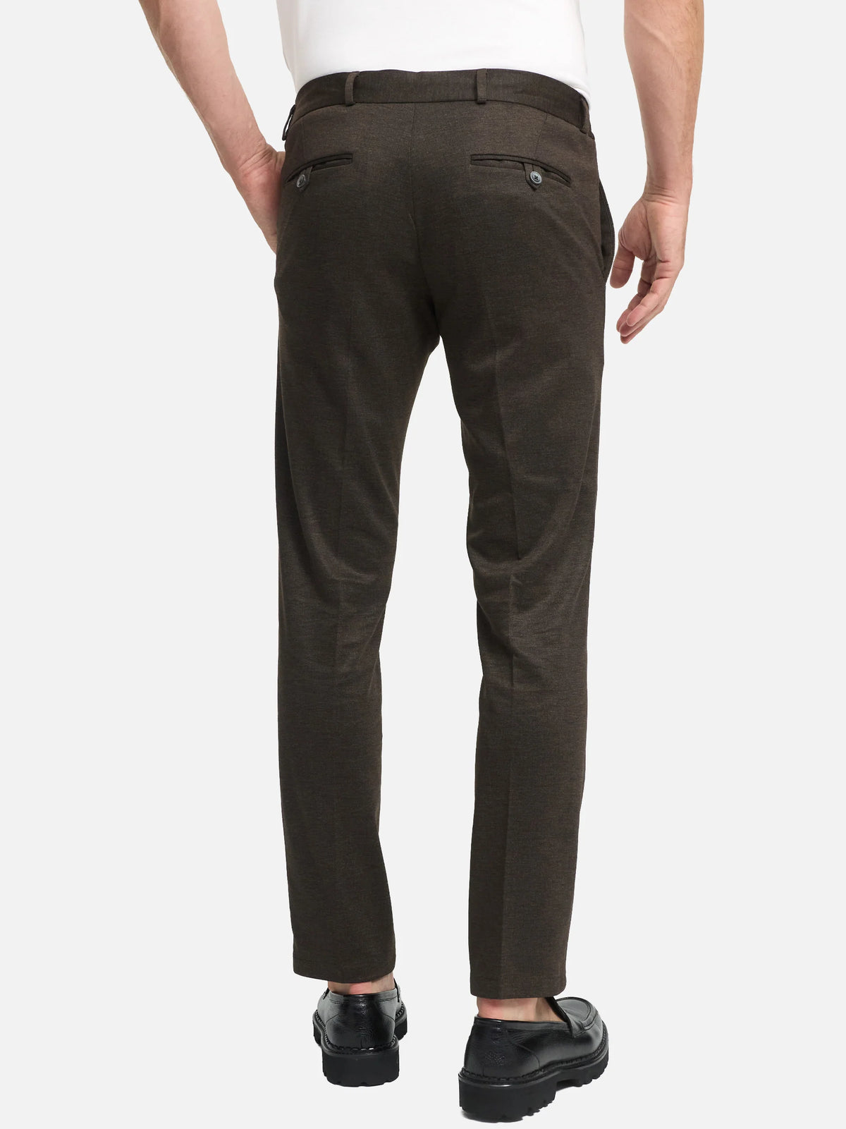 ZUITABLE PANTS DISPARTAFLEX SE DARK BROWN