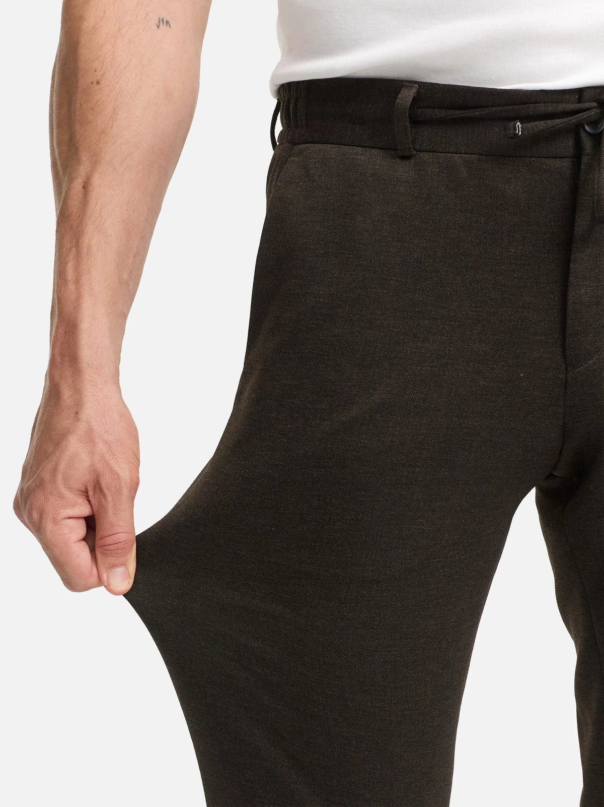 ZUITABLE PANTS DISPARTAFLEX SE DARK BROWN