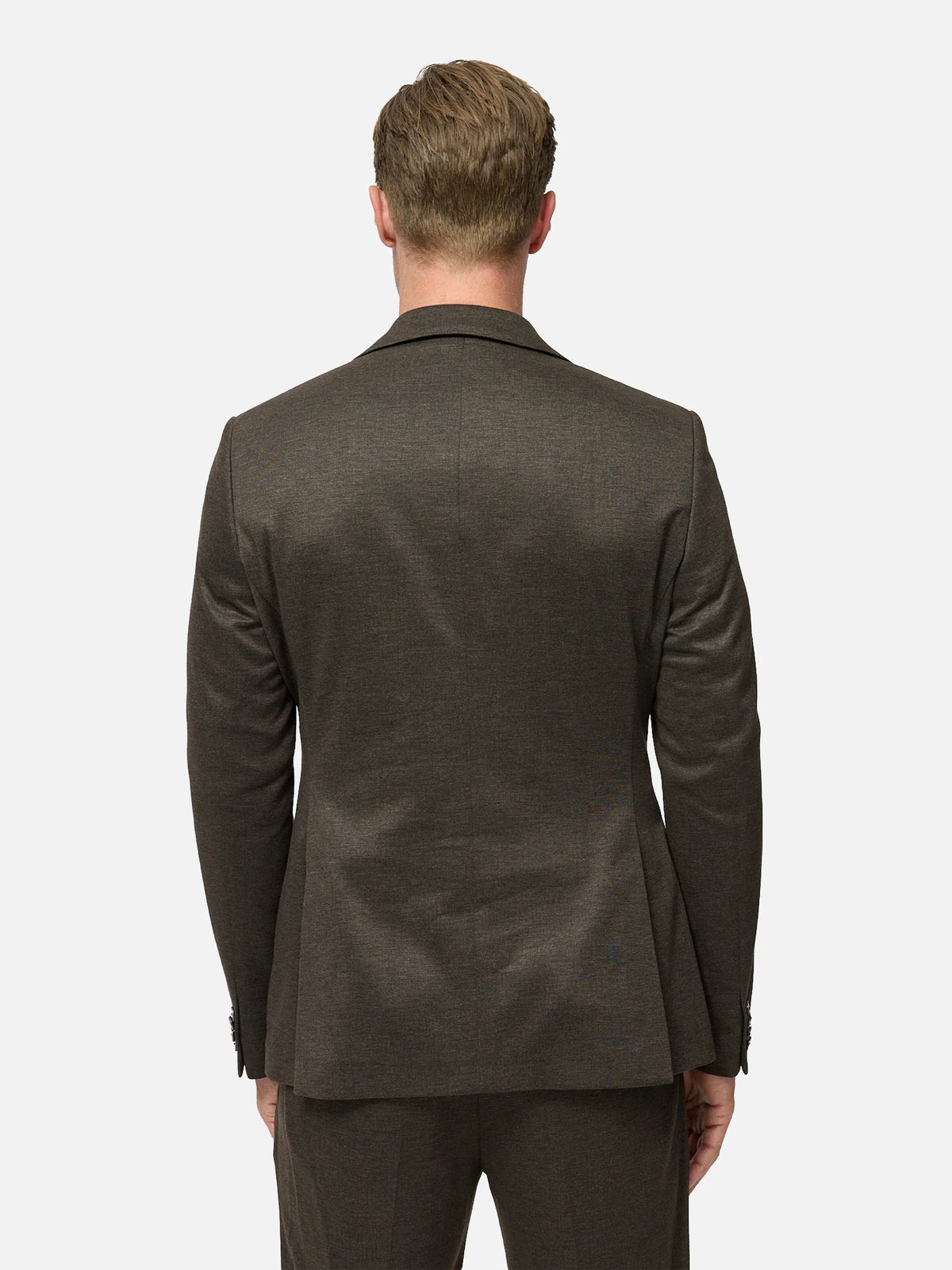 ZUITABLE COLBERT DINICK SAKKO SLIM FIT DARK BROWN