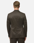 ZUITABLE COLBERT DINICK SAKKO SLIM FIT DARK BROWN