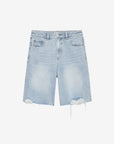 CATWALK JUNKIE SHORT LOOSE FIT JORTS DAMAGED BLUE