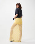 CATWALK JUNKIE ROK LACE SKIRT MELLOW YELLOW