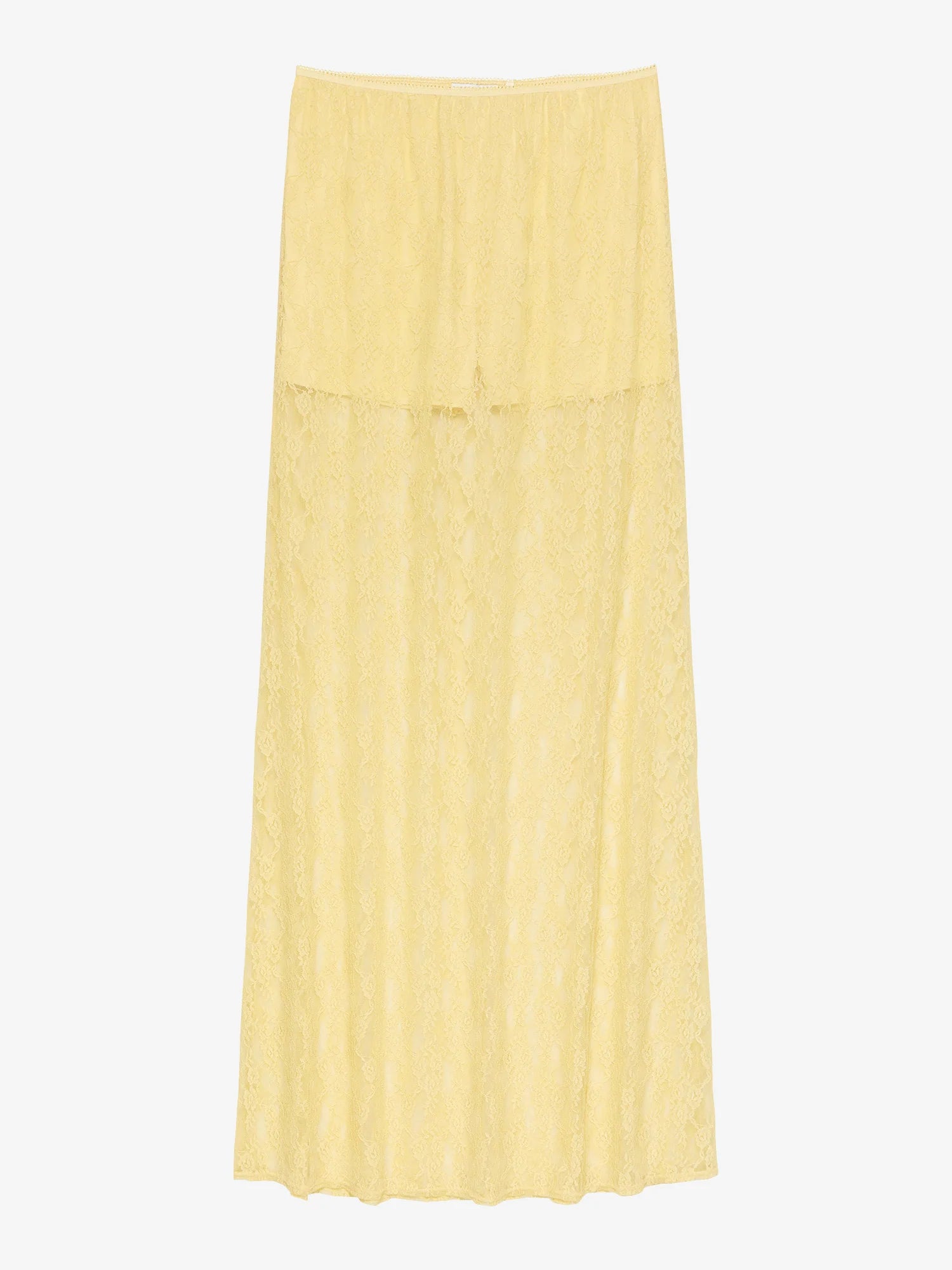 CATWALK JUNKIE ROK LACE SKIRT MELLOW YELLOW