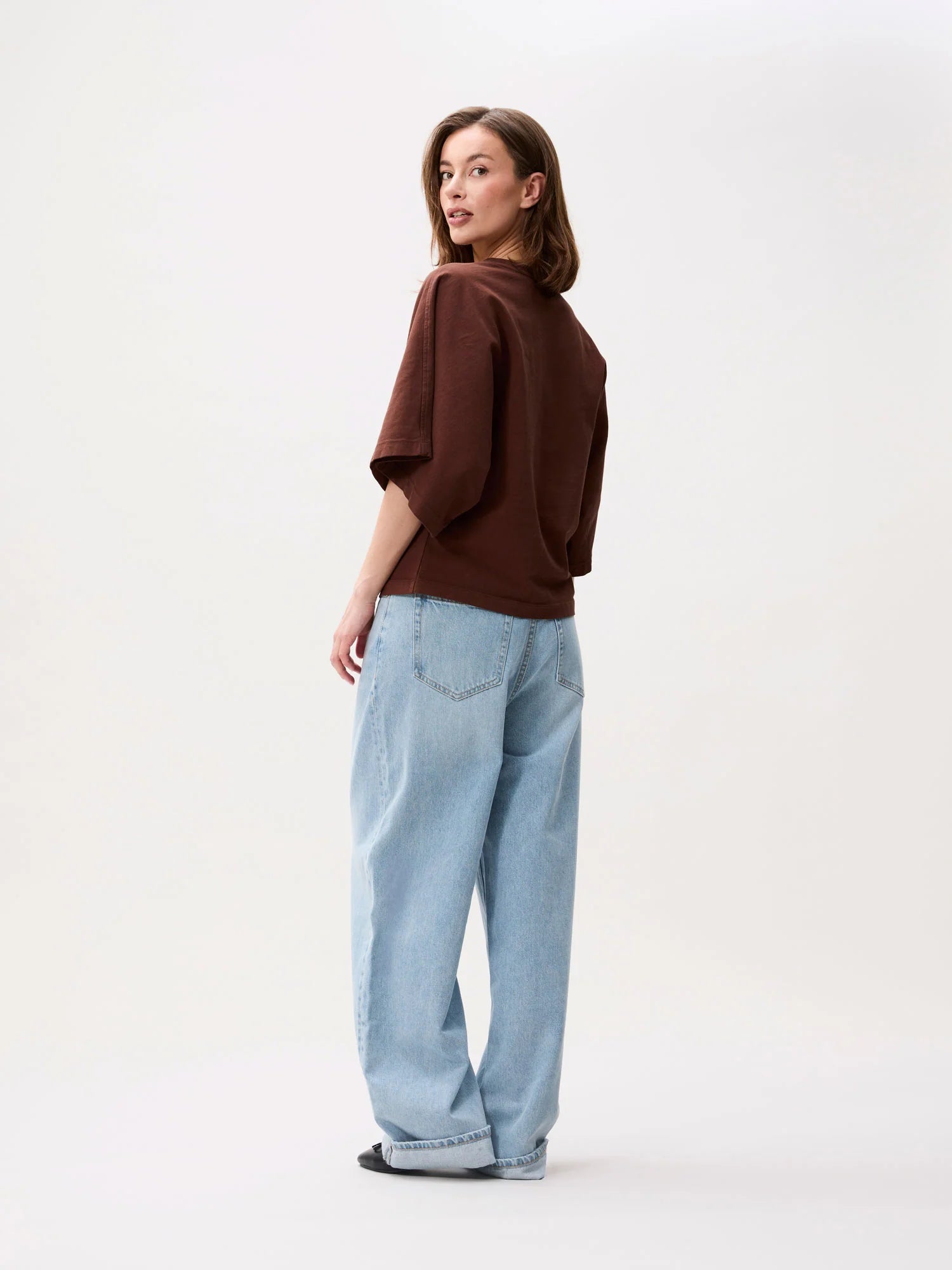 CATWALK JUNKIE T-SHIRT BATSLEEVE ROCKY ROAD