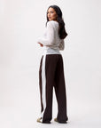 CATWALK JUNKIE TOP LACE LONG SLEEVE EGRET