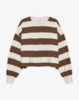 CATWALK JUNKIE SWEATER OVERSIZED STRIPED LONG SLEEVE ROCKY ROAD