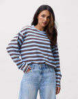 CATWALK JUNKIE SWEATER STRIPED LONG SLEEVE AIR
