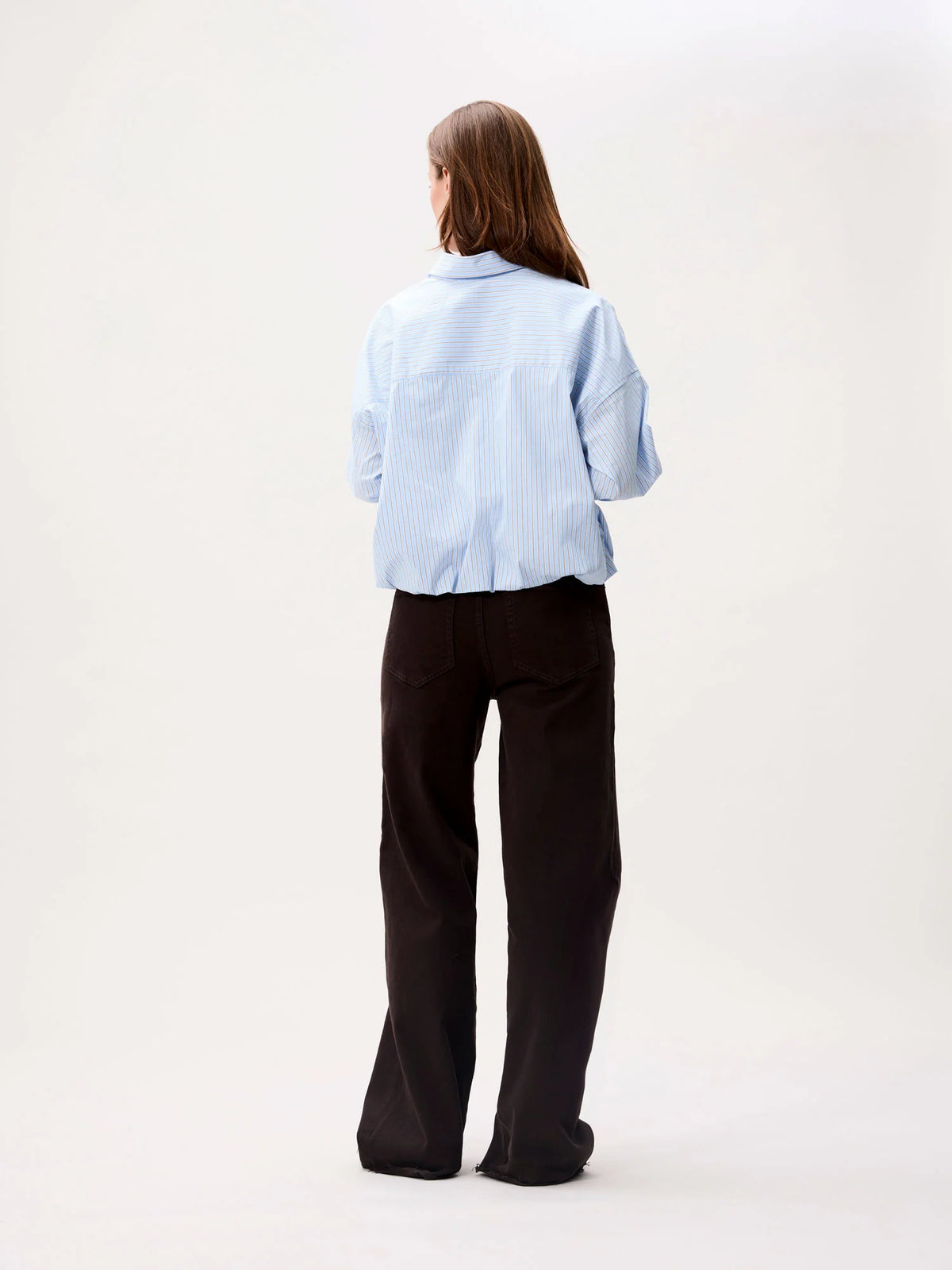 CATWALK JUNKIE BLOUSE TUCK-IN BLUE