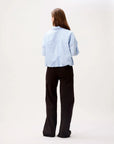 CATWALK JUNKIE BLOUSE TUCK-IN BLUE
