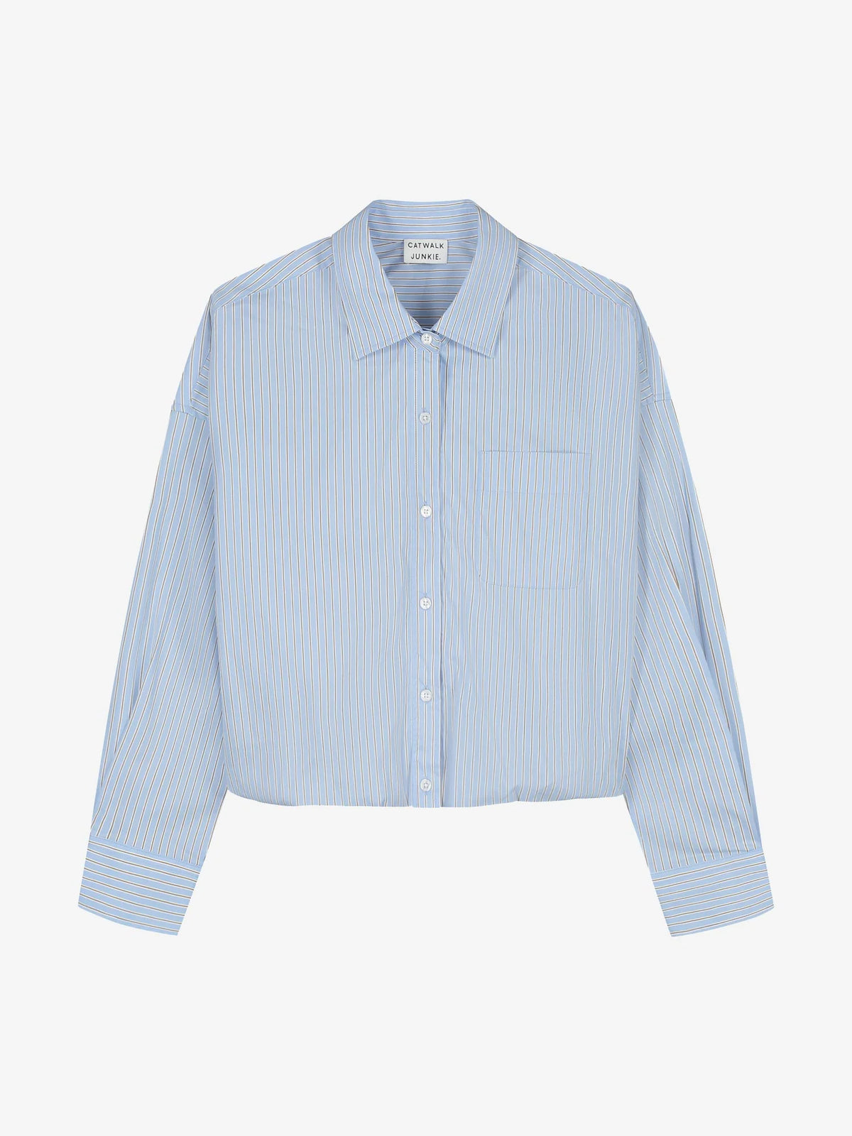 CATWALK JUNKIE BLOUSE TUCK-IN BLUE