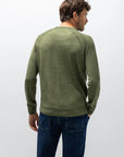 STATE OF ART PULLOVER WOLMIX RONDE HALS MOSGROEN