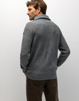 STATE OF ART PULLOVER SCHIPPERSTRUI BIOLOGISCH KATOEN DONKERBLAUW/GRINT