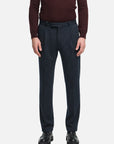 ZUITABLE PANTS DICONNOR STRIPE DARK NAVY