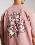 AEDEN T-SHIRT OPAL TEE ASH ROSE