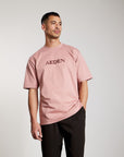 AEDEN T-SHIRT OPAL TEE ASH ROSE