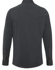 PURE H. TICO OVERHEMD THE FUNCTIONAL SHIRT PLAIN ANTHRACITE