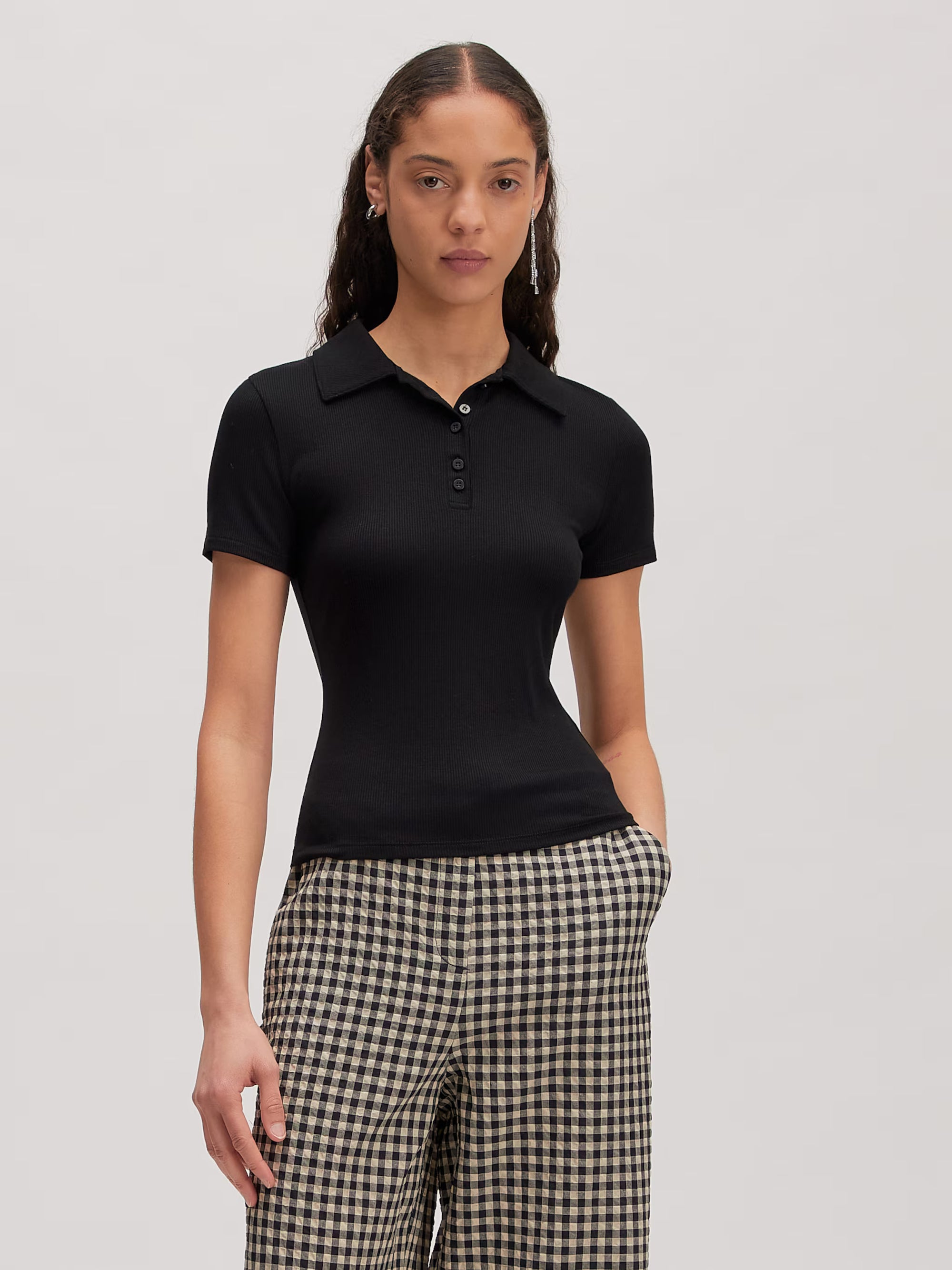 EDITED T-SHIRT VANIA POLO BLACK