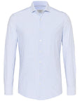 PURE H. TICO OVERHEMD THE FUNCTIONAL SHIRT STRIPE BLUE