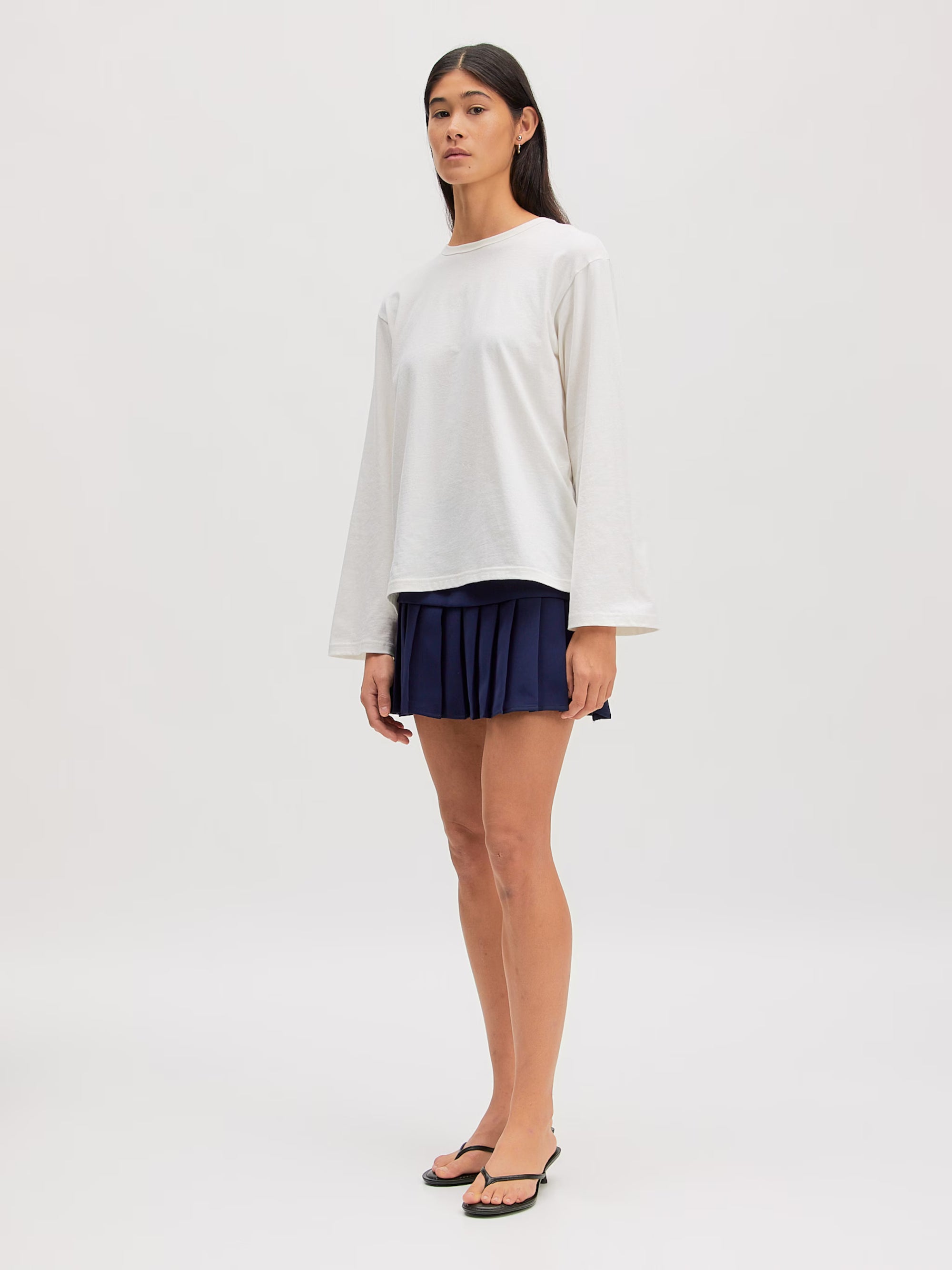 EDITED TOP VERLEE LONGSLEEVE WHITE