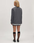 EDITED BLAZER CAMELLA WOOL GREY MELANGE