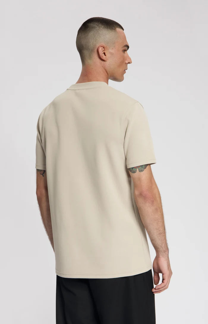 LAW OF THE SEA T-SHIRT OUTCROP BASIC TEES FEATHER GREY