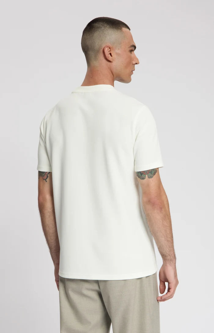LAW OF THE SEA T-SHIRT OUTCROP BASIC TEES COCONUT MILK