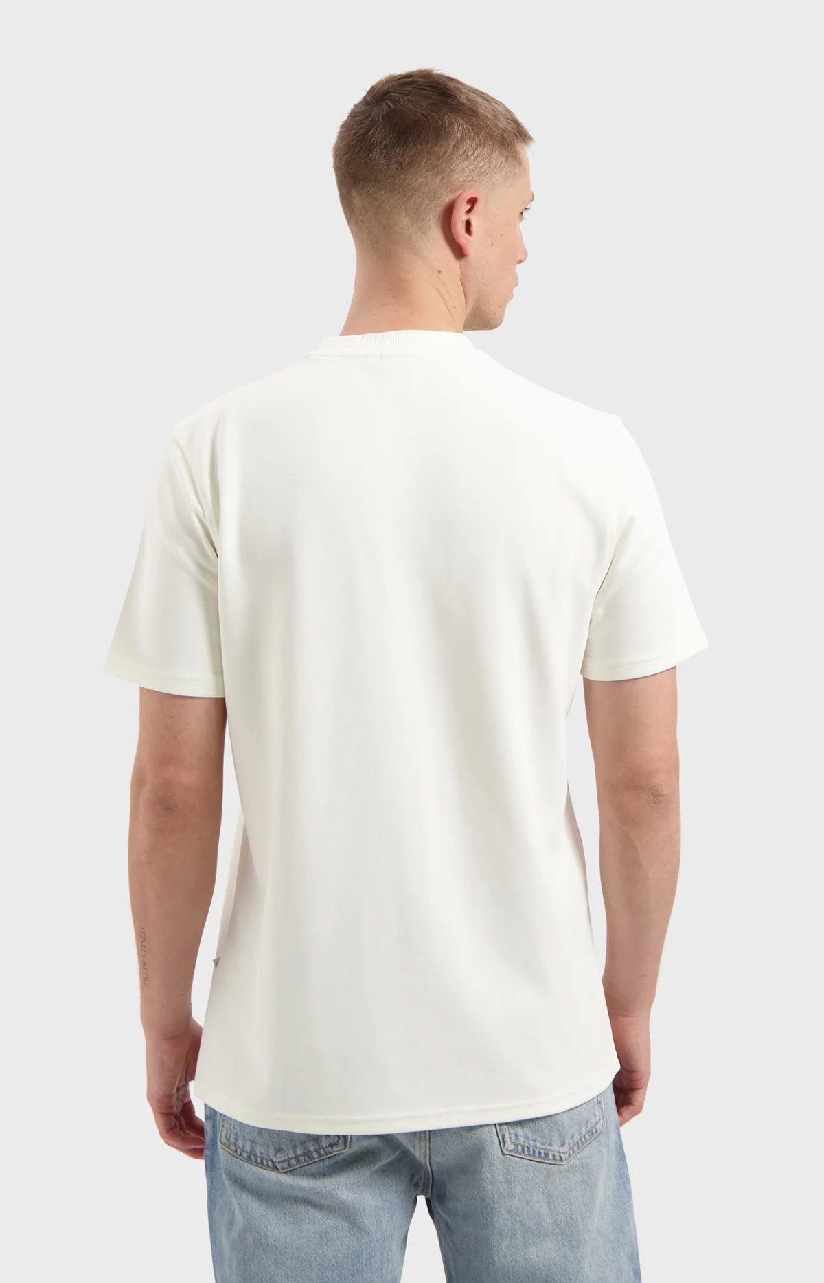 LAW OF THE SEA T-SHIRT OUTCROP BASIC TEE COCONUT MILK