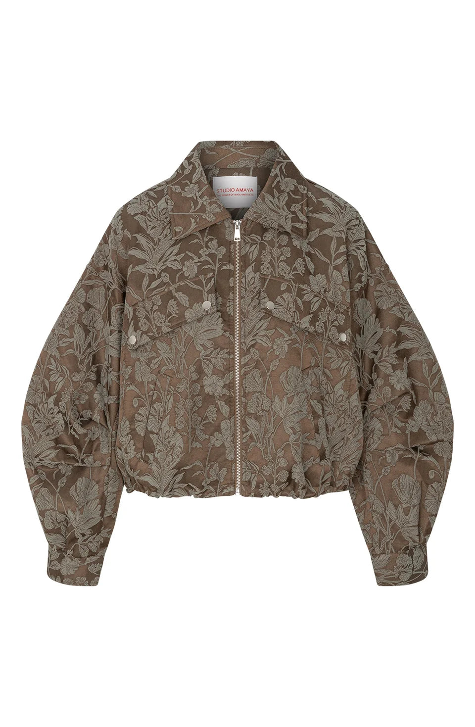 STUDIO AMAYA X SOFIE GRAAFLAND JAS LOESJE JACKET FLOWER GREEN