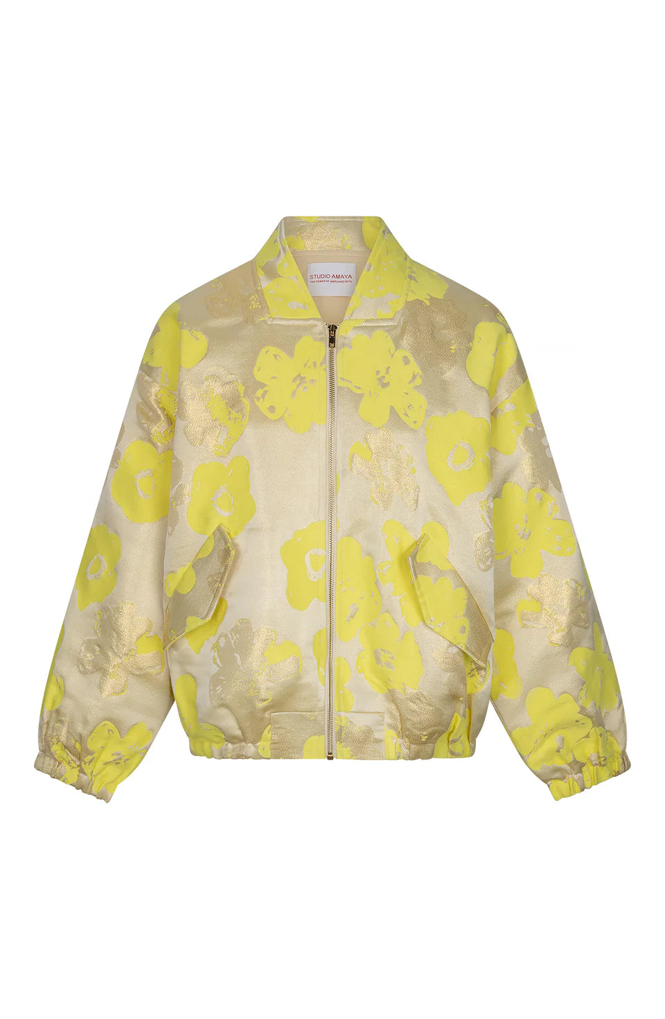 STUDIO AMAYA BOMBERJACK FENNA BOMBER YELLOW