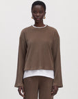 EDITED SWEATER KASSANDRA LONGSLEEVE BROWN