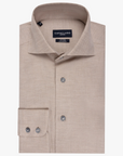 CAVALLARO OVERHEMD FERRUCINI SLIM FIT SAND