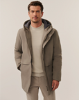 CAVALLARO JAS TERVIGIO PARKA TAUPE
