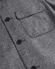 CAVALLARO OVERSHIRT ALGHERO PLATINUM ANTRACITE