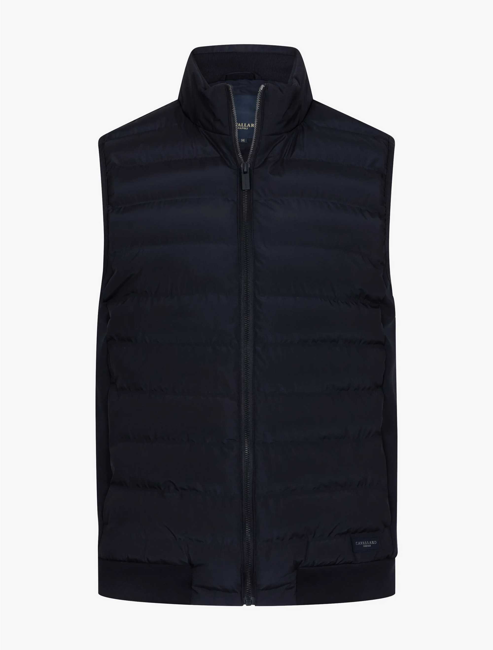 CAVALLARO BODYWARMER QUINTINO LINED DARK BLUE