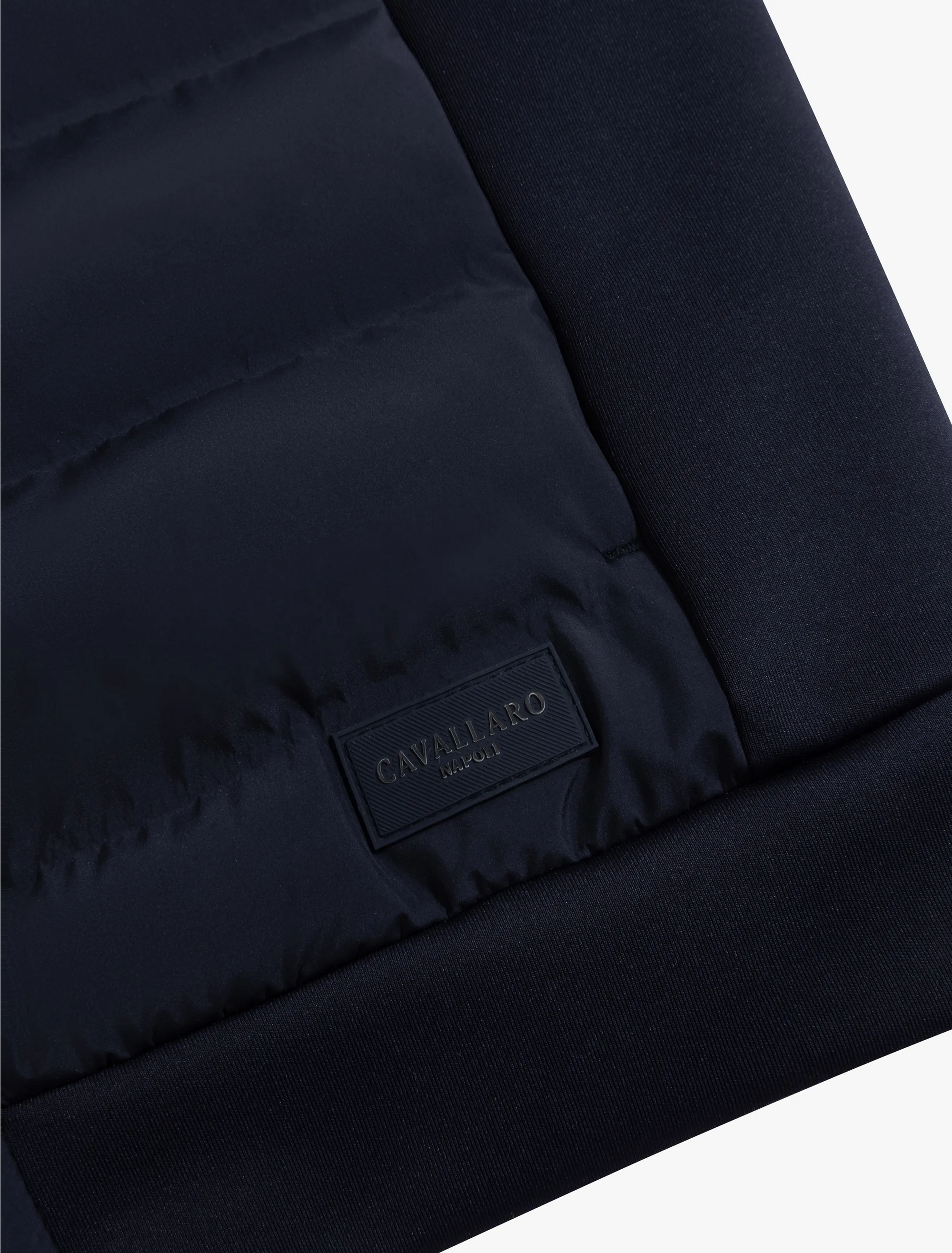 CAVALLARO BODYWARMER QUINTINO LINED DARK BLUE