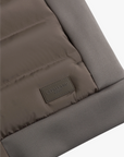 CAVALLARO BODYWARMER QUINTINO LINED DARK TAUPE