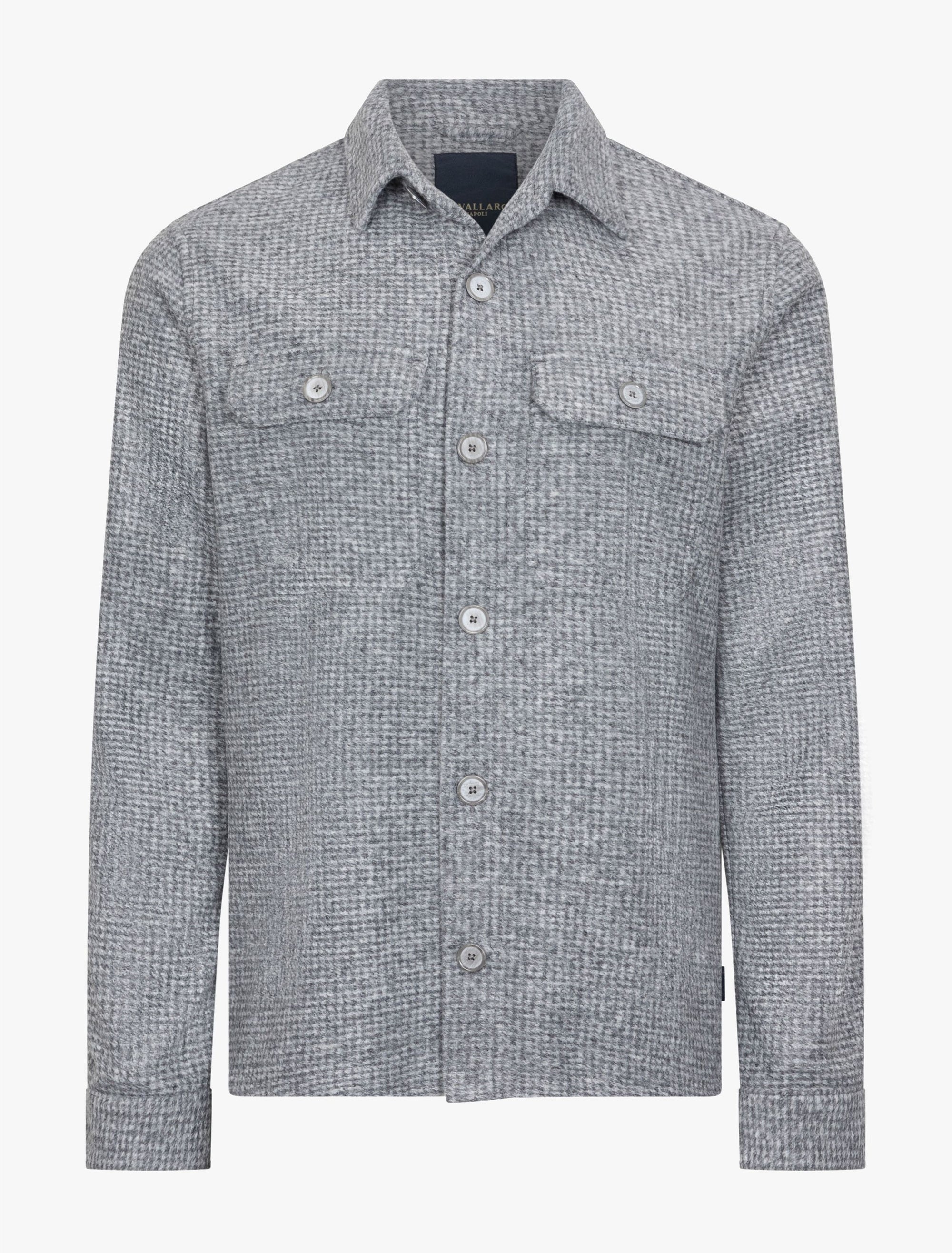 CAVALLARO OVERSHIRT FELISIO MID GREY