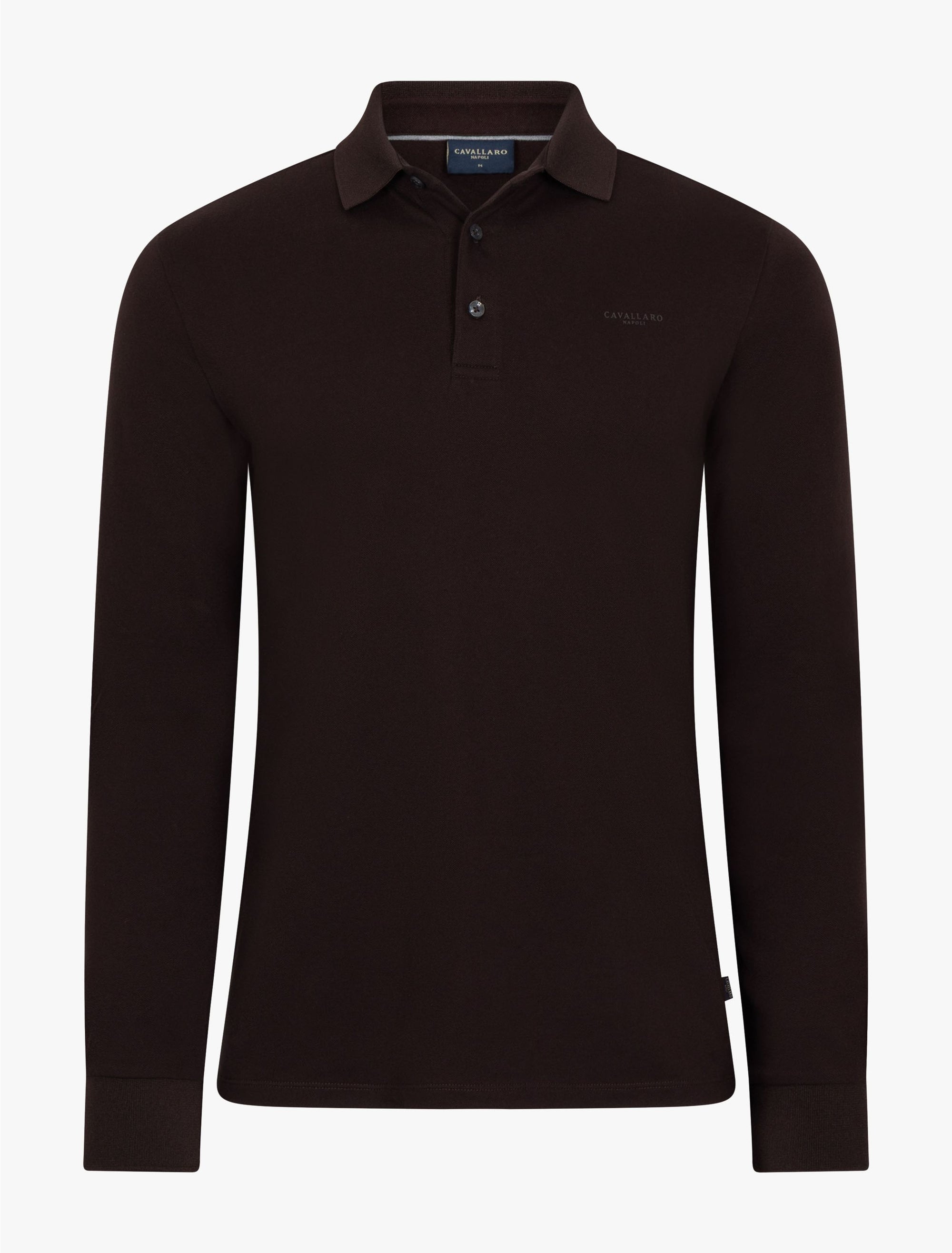 CAVALLARO POLO BASSO DARK BROWN