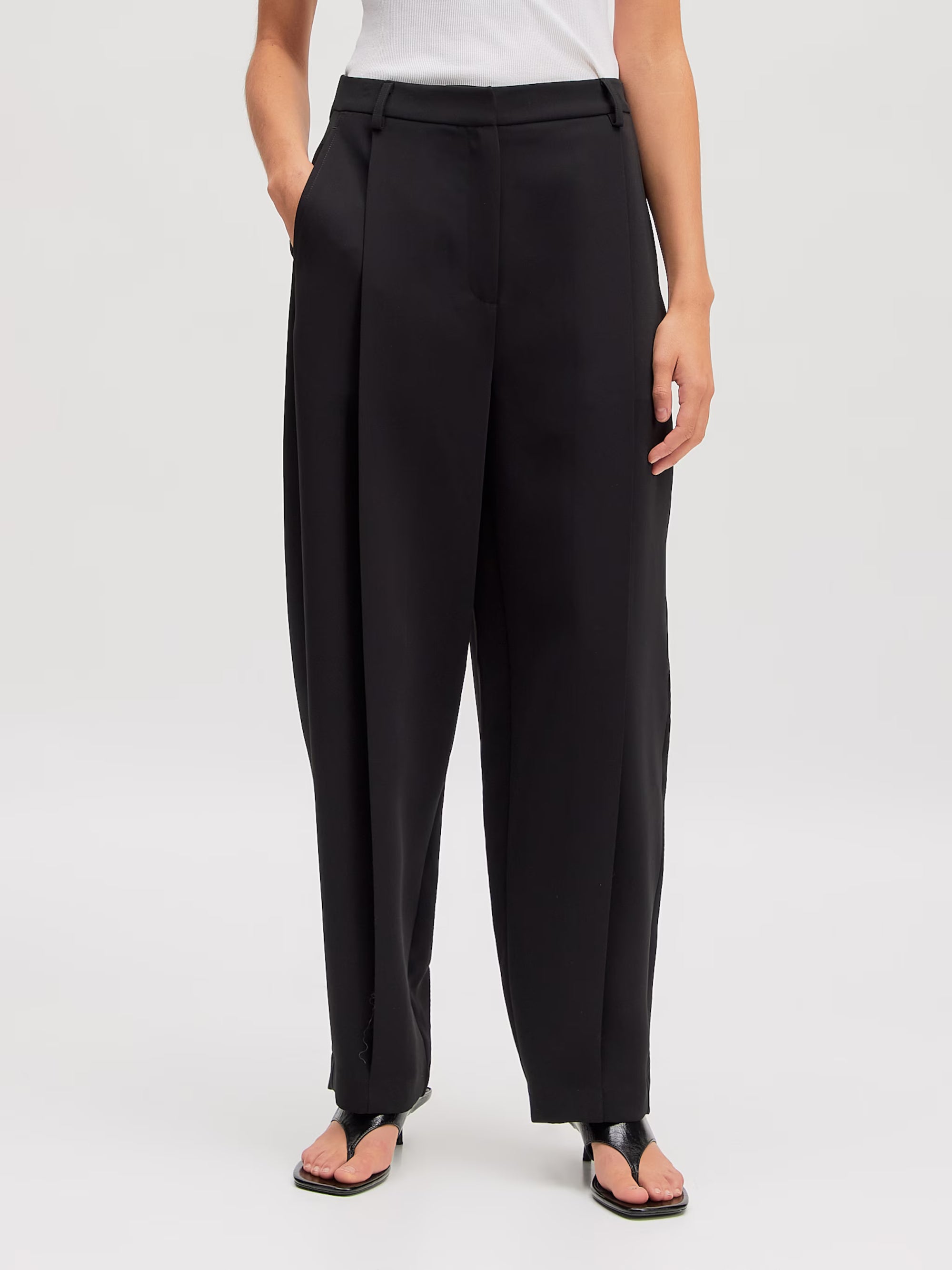 EDITED PANTS TILDA TROUSERS BLACK