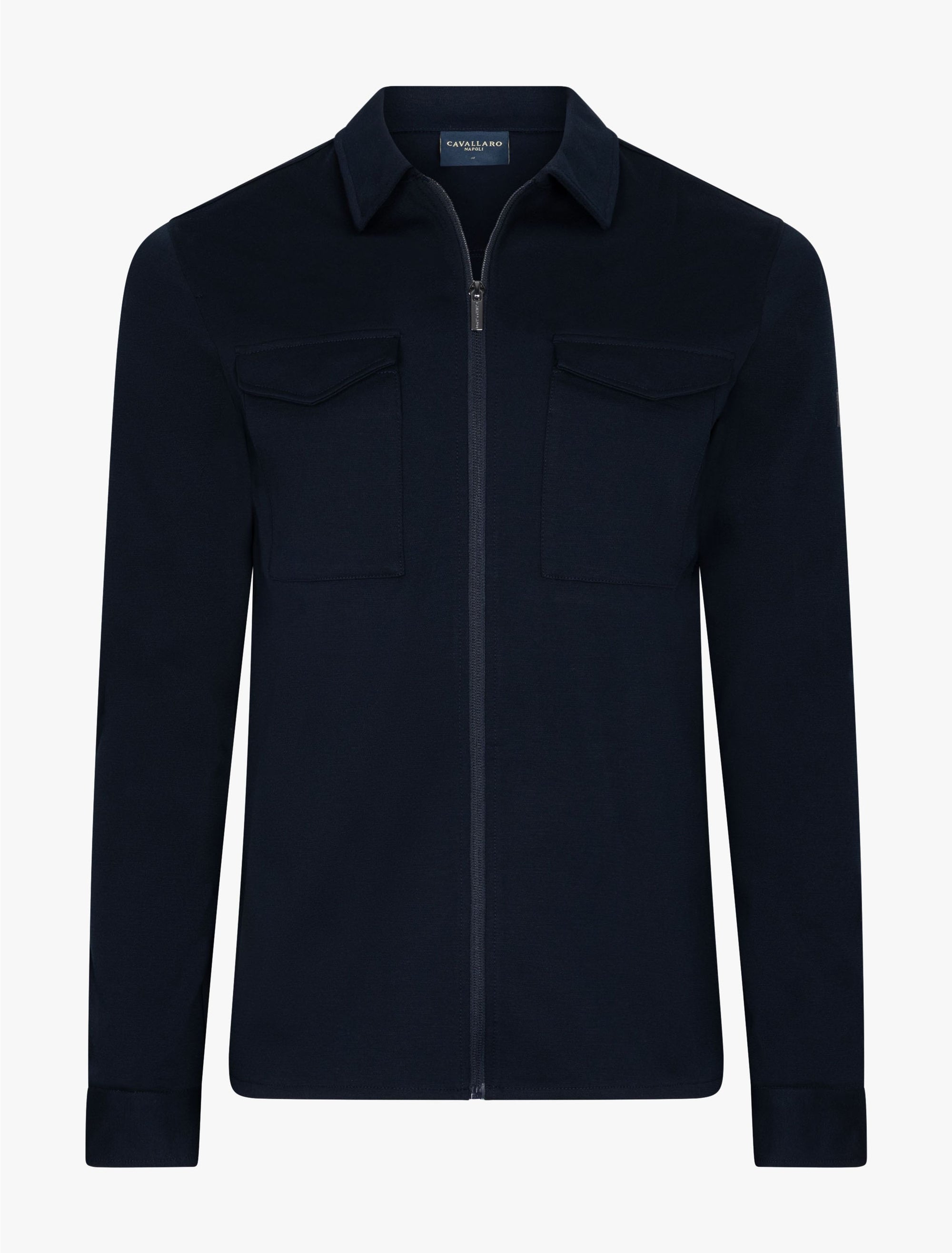 CAVALLARO OVERSHIRT ZERADINO DARK BLUE